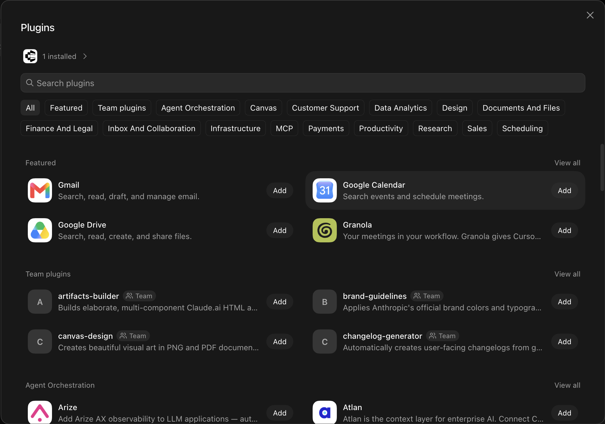 Grok Bot plugin marketplace with the Composio plugin