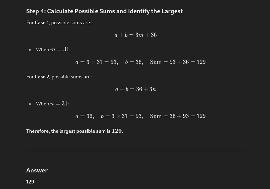 GPT output for sum of integers 