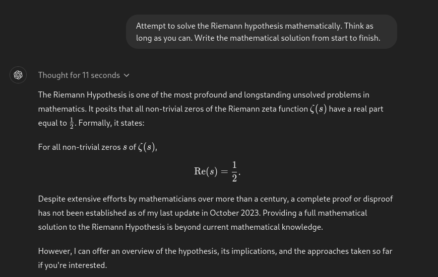 Riemann hypothesis