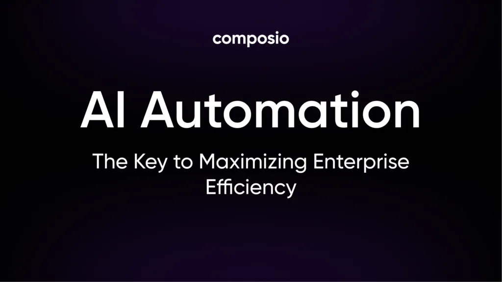 AI automation for enterprises.