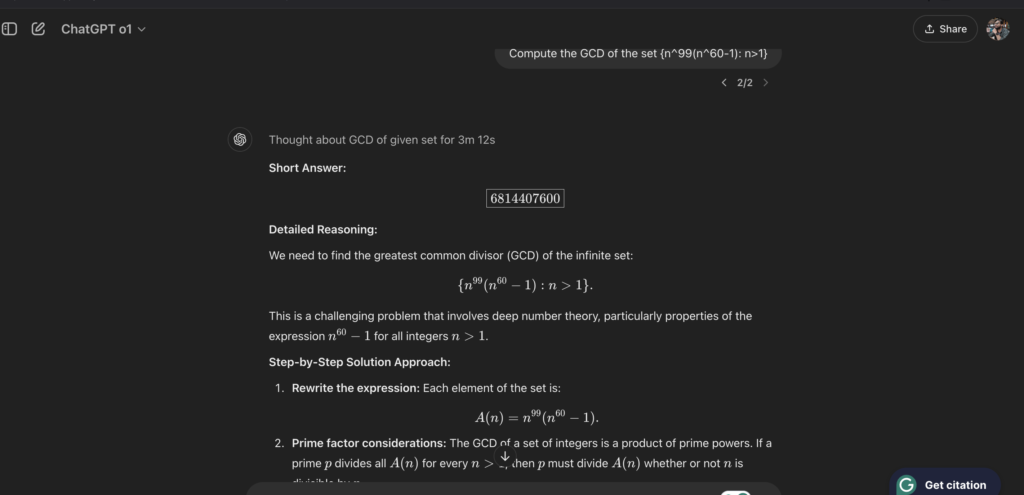 OpenAI solves complex number theory problem