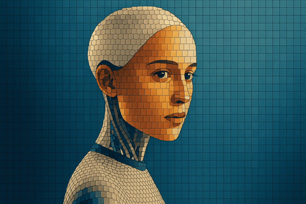Ava from Ex-machina for AlphaEvolve